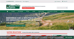 Desktop Screenshot of chassepechepassion.com